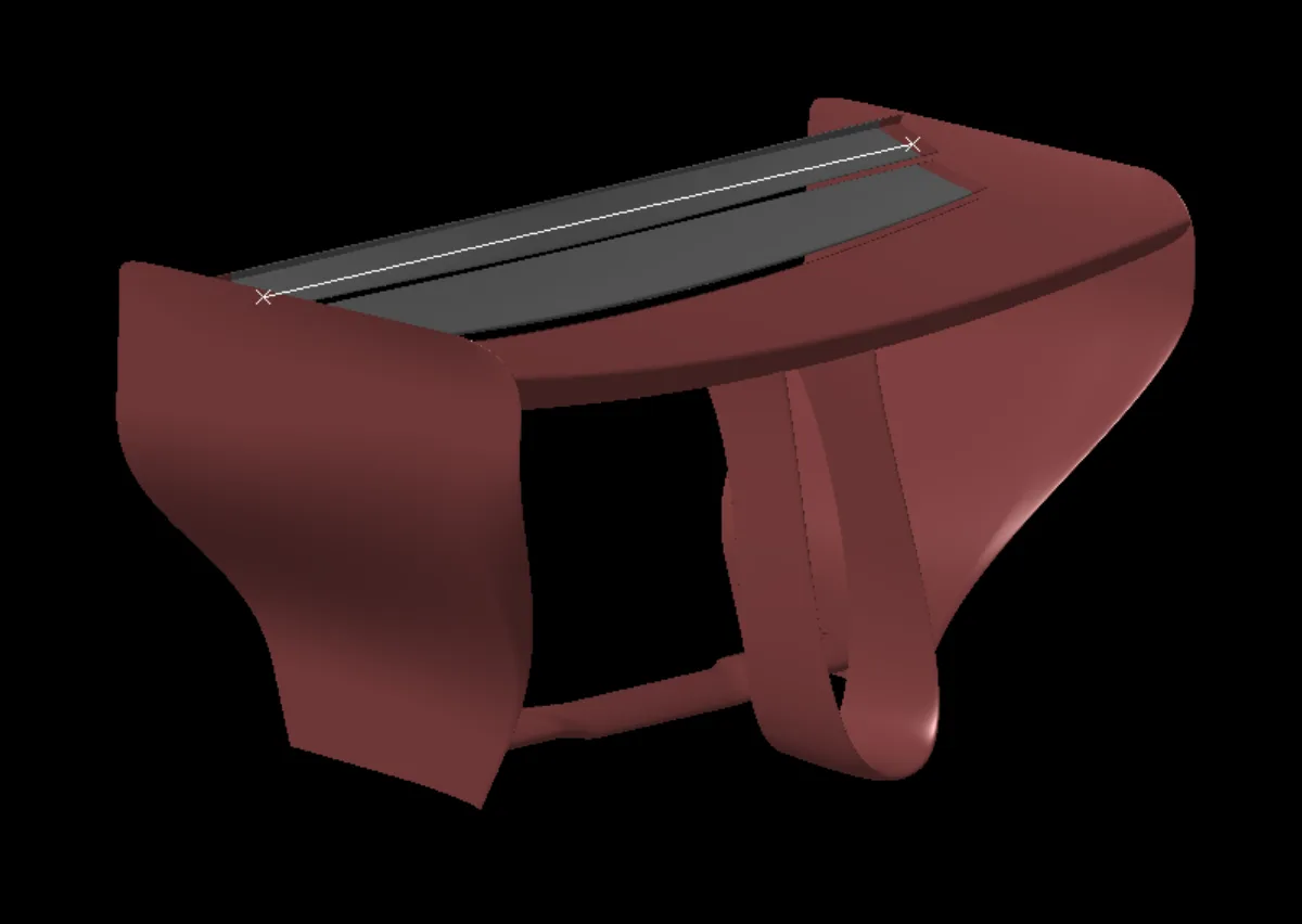 Rear wing